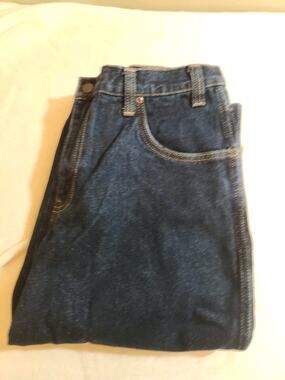 Cintas NWT 100% Cotton Jeans Mens (Actual 34 X 28) 33 X 28 Blue Cowboy Workwear